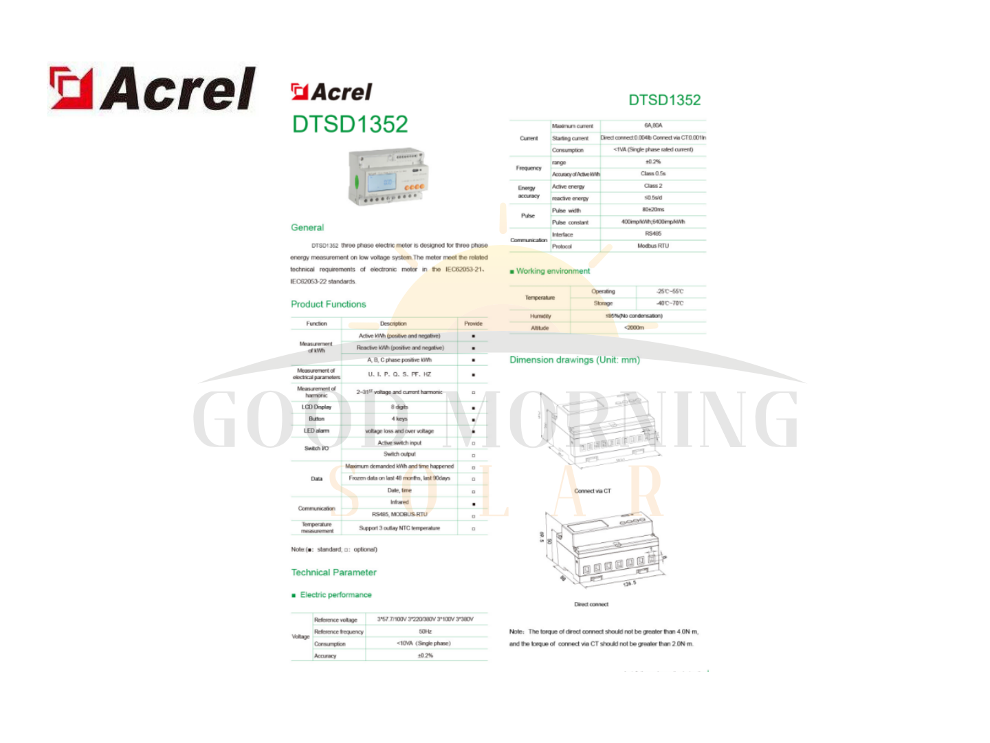 Acrel DTSD1352