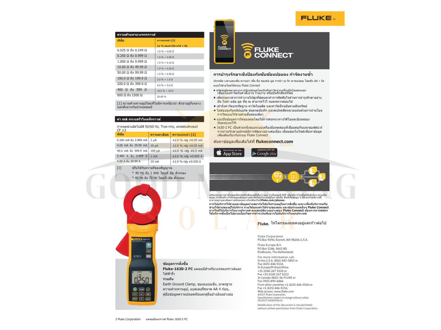 FLUKE 1630-2 FC
