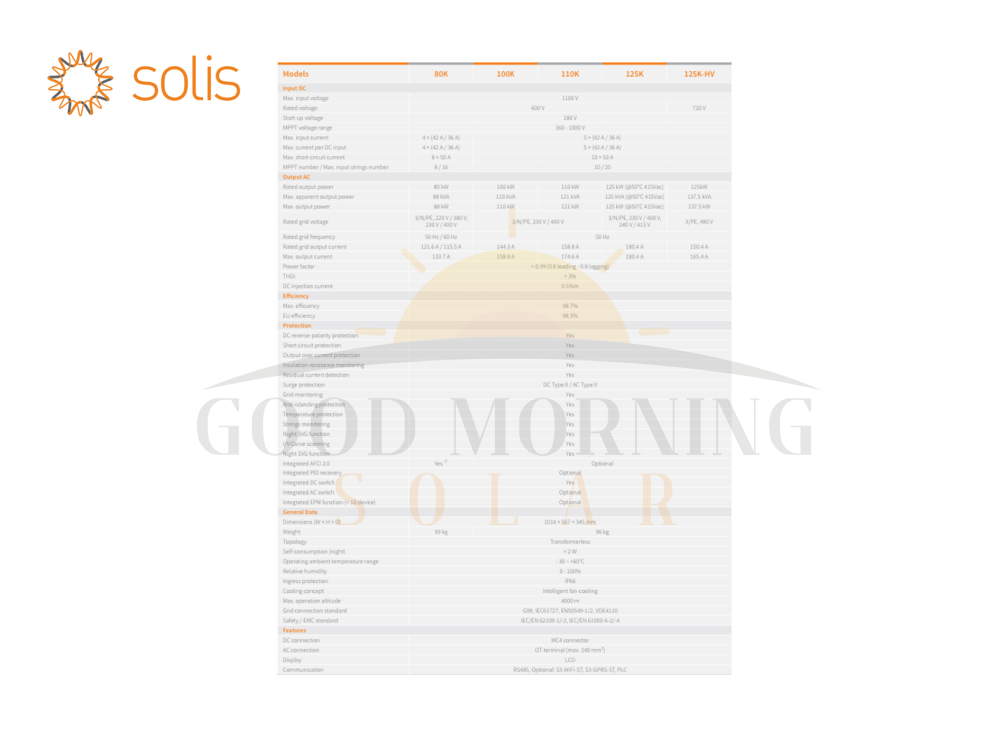 Solis S6-GC110K